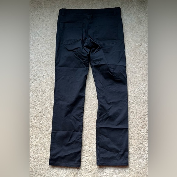 Theory Women’s Black Straight Leg Chino Pants - *Size 32 - VGUC - Stretch - Picture 2 of 8
